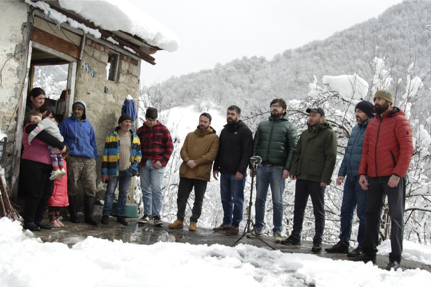 Concert in the snow